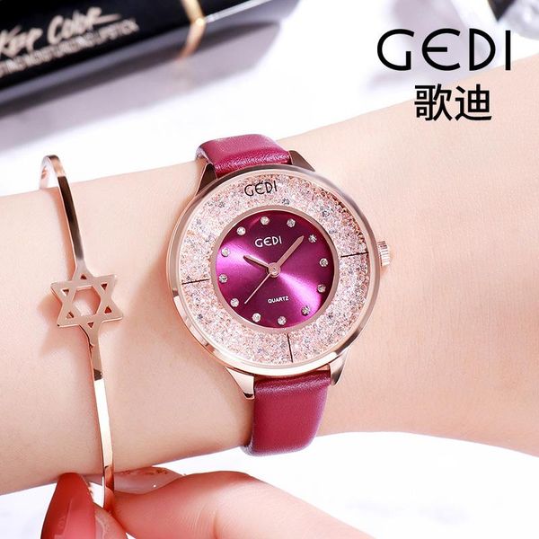 wristwatches women watches leather strap leisure simple quicksand drill quartz luxury bracelet watch diamond brand relojes gifts, Slivery;brown
wristwatches women watches leather strap leisure simple quicksand drill quartz luxury bracelet watch diamond brand relojes gifts, Slivery;brown