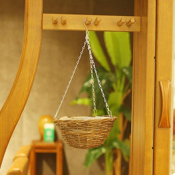 planters & pots dark rattan wicker hanging basket,hanging straw basket for home decoration(30cm)
planters & pots dark rattan wicker hanging basket,hanging straw basket for home decoration(30cm)
