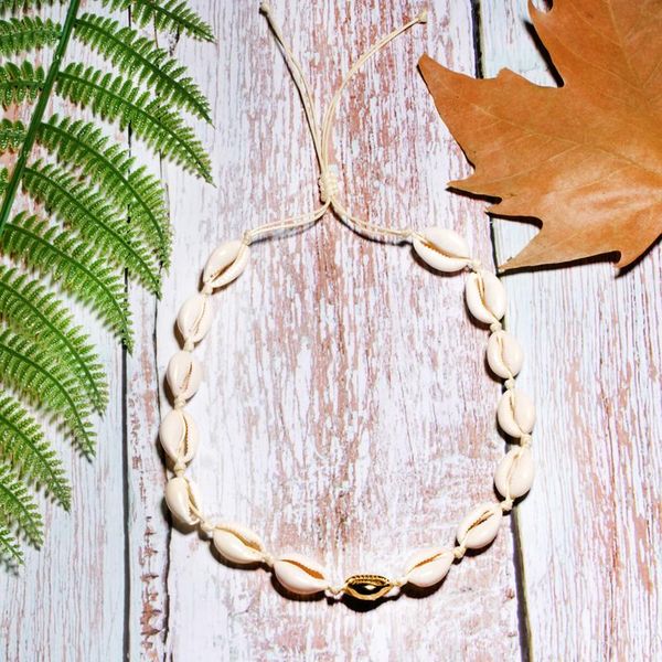 chokers moon girl puka natural cowrie shell necklace bohemian handmade leather feminino punk bijoux choker chic friends collier dropship, Golden;silver
chokers moon girl puka natural cowrie shell necklace bohemian handmade leather feminino punk bijoux choker chic friends collier dropship, Golden;silver