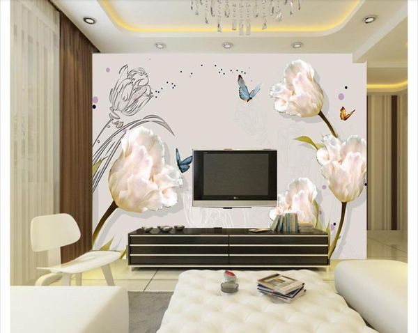 wallpapers custom po wallpaper for walls 3d murals wall paper hand painted remembrance background with tulips papers home decor
wallpapers custom po wallpaper for walls 3d murals wall paper hand painted remembrance background with tulips papers home decor