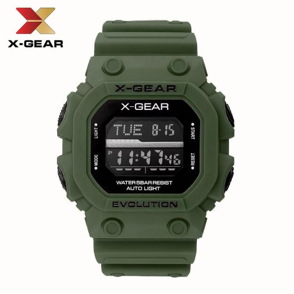 wristwatches x-gear brand fashion led display digital men's watch military date satch clock male sport watches relogio masculino 100, Slivery;brown
wristwatches x-gear brand fashion led display digital men's watch military date satch clock male sport watches relogio masculino 100, Slivery;brown