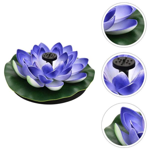 1pc garden pond lotus fountain decor solar scene adornment decorations
1pc garden pond lotus fountain decor solar scene adornment decorations