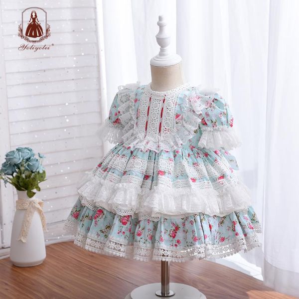 girl's dresses yoliyolei 2pcs spanish girls lolita dress baby birthday party kids lace gowns toddler princess robe infant with briefs, Red;yellow
girl's dresses yoliyolei 2pcs spanish girls lolita dress baby birthday party kids lace gowns toddler princess robe infant with briefs, Red;yellow
