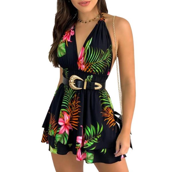 casual dresses women's backless sling floral mini summer boho v-neck sleeveless beach floarl print short halter dress sundress d30, Black;gray
casual dresses women's backless sling floral mini summer boho v-neck sleeveless beach floarl print short halter dress sundress d30, Black;gray
