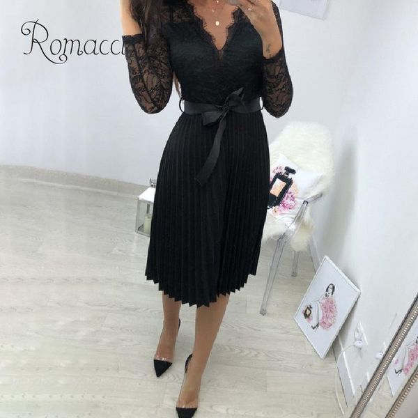 casual dresses lace elegant dress women deep v-neck long sleeve self-tie bandage ruffle hem party bodycon black sundress, Black;gray
casual dresses lace elegant dress women deep v-neck long sleeve self-tie bandage ruffle hem party bodycon black sundress, Black;gray