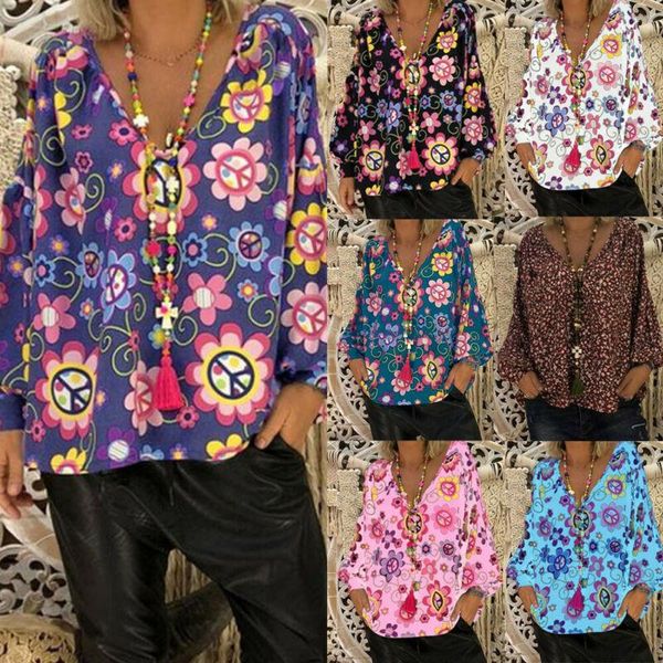 women's t-shirt 2021 arrival v-neck women chiffon long sleeve tunic flower print shirts plus size -2xl fashion design summer, White
women's t-shirt 2021 arrival v-neck women chiffon long sleeve tunic flower print shirts plus size -2xl fashion design summer, White