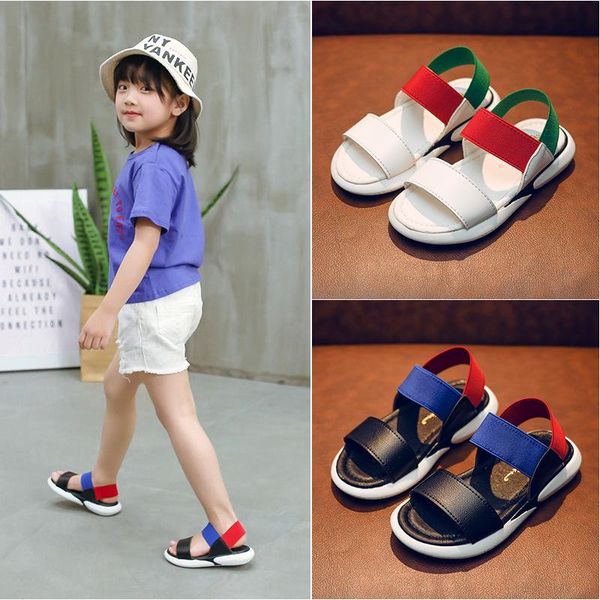 girls sandals 2021 summer casual beach shoes non-slip soft bottom elastic, Black;red
girls sandals 2021 summer casual beach shoes non-slip soft bottom elastic, Black;red