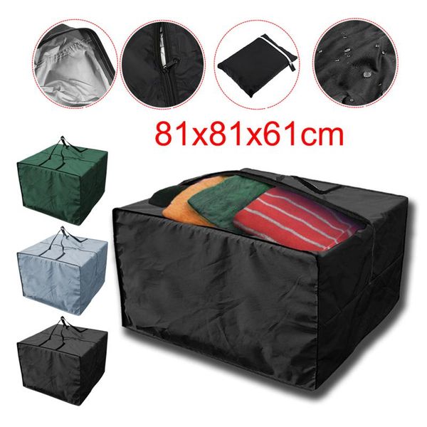 storage bags multi-function garden furniture bag cushion 3 colors sundries waterproof large capacity with zipper handles
storage bags multi-function garden furniture bag cushion 3 colors sundries waterproof large capacity with zipper handles