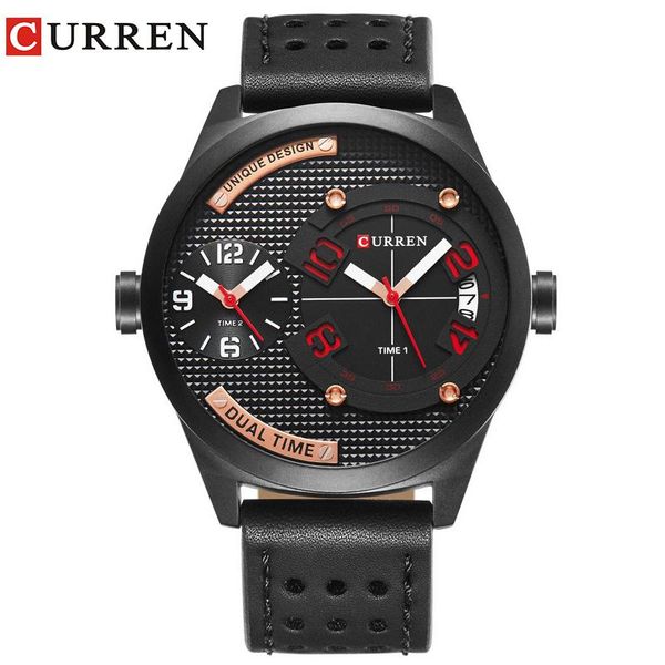 wristwatches waterproof wristwatch curren fashion men watch leather strap quartz casual male clock relojes para hombre, Slivery;brown
wristwatches waterproof wristwatch curren fashion men watch leather strap quartz casual male clock relojes para hombre, Slivery;brown