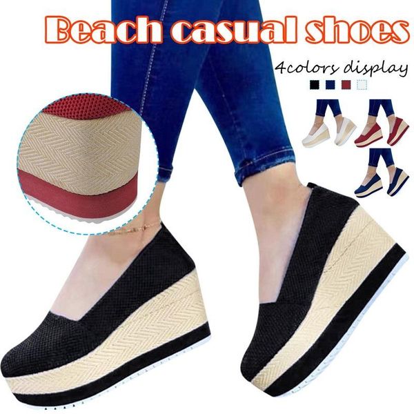 female flat shoes summer vulcanized solid thick bottom women's sandals fashion casual woven style women, Black
female flat shoes summer vulcanized solid thick bottom women's sandals fashion casual woven style women, Black