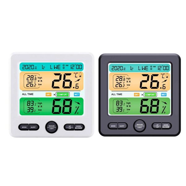 wall clocks digital weather station lcd alarm clock indoor outdoor forecast barometer hygrometer
wall clocks digital weather station lcd alarm clock indoor outdoor forecast barometer hygrometer