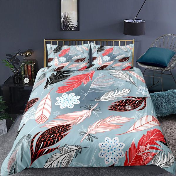 bedding sets home textile luxury 3d feather print 2/3pcs comfortable duvet cover pillowcase single and king eu/us/au size
bedding sets home textile luxury 3d feather print 2/3pcs comfortable duvet cover pillowcase single and king eu/us/au size
