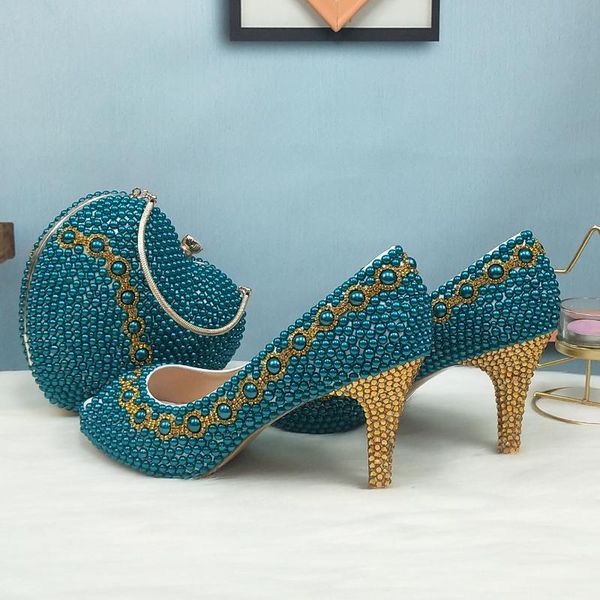 dress shoes teal blue pearl wedding with matching bags bride party high heels platform open toe shoe fish green, Black
dress shoes teal blue pearl wedding with matching bags bride party high heels platform open toe shoe fish green, Black