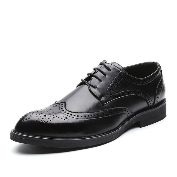 dress shoes 2021 men handmade carved brogue style paty leather wedding flats oxfords formal, Black
dress shoes 2021 men handmade carved brogue style paty leather wedding flats oxfords formal, Black