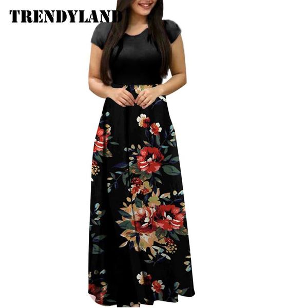 trendying dresses women summer short sleeve floral print sundress bohemian style casual swing dress maxi designer wear, Black;gray
trendying dresses women summer short sleeve floral print sundress bohemian style casual swing dress maxi designer wear, Black;gray