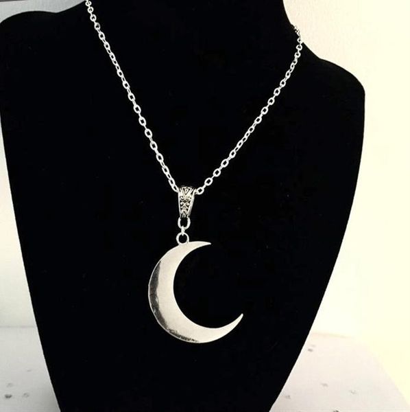 crescent moon necklace mystic gothic jewelry r witch celtic pagan wiccan phase goddess fashion woman gift pendant necklaces, Silver
crescent moon necklace mystic gothic jewelry r witch celtic pagan wiccan phase goddess fashion woman gift pendant necklaces, Silver