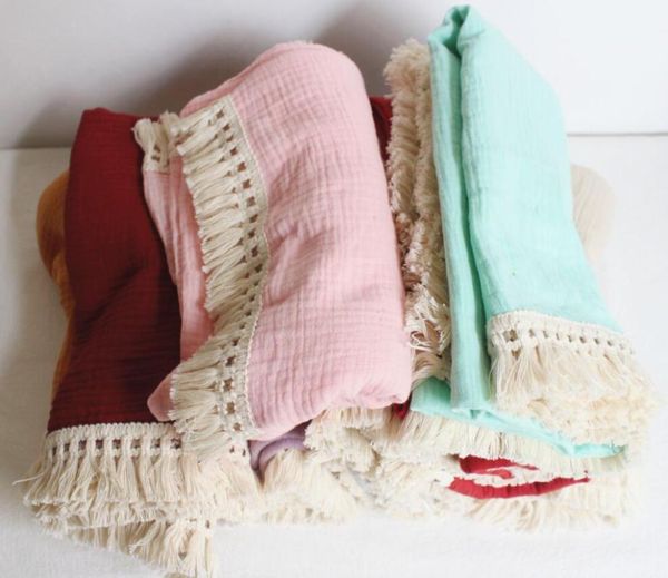 blankets & swaddling muslin baby infant tassel diaper double-layer cotton gauze bath towel swaddle wrap cloth bedding blanket 120x100cm
blankets & swaddling muslin baby infant tassel diaper double-layer cotton gauze bath towel swaddle wrap cloth bedding blanket 120x100cm