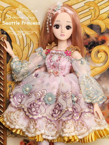 60cm Blink Sweet Doll Set Large Oversized Girl Toy Princess Toy Single Birthday Gift Fashion Doll 1/3 beautiful princess
60cm Blink Sweet Doll Set Large Oversized Girl Toy Princess Toy Single Birthday Gift Fashion Doll 1/3 beautiful princess