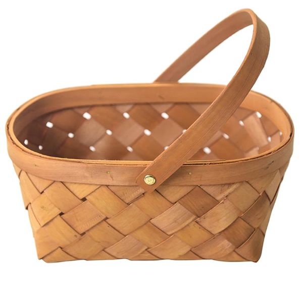 storage baskets 1pc wood chip fruit basket portable household woven (large)
storage baskets 1pc wood chip fruit basket portable household woven (large)