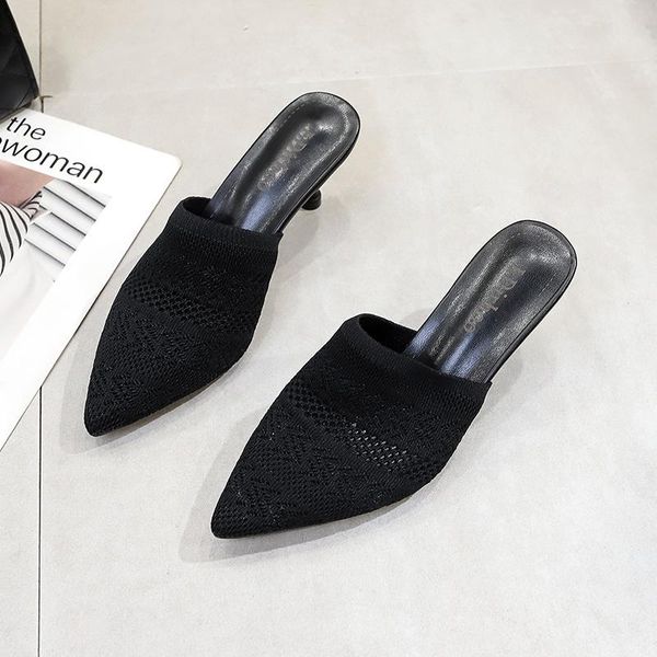 dress shoes 021 spring autumn female outer wear european and american pointed knitting surface with high heels womens, Black
dress shoes 021 spring autumn female outer wear european and american pointed knitting surface with high heels womens, Black