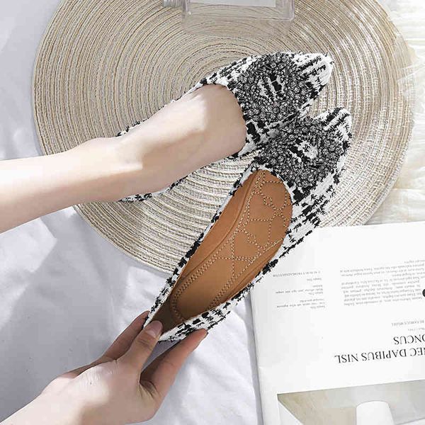 dress shoes 2021 spring women luxury brand flats pointed toe office ladies plaid woman boat big size 42 a924 tntk, Black
dress shoes 2021 spring women luxury brand flats pointed toe office ladies plaid woman boat big size 42 a924 tntk, Black