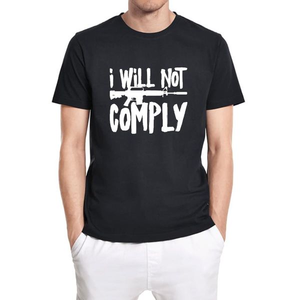 men's t-shirts i will not comply gun laws us flag funny vintage short sleeve t-shirt oversize comfortable cotton tee, White;black
men's t-shirts i will not comply gun laws us flag funny vintage short sleeve t-shirt oversize comfortable cotton tee, White;black