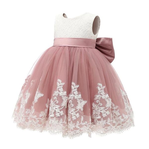 girl's dresses 2021 toddlers flower girl with bow knot sash white lace ball gown dirty pink tulle first communion vestidos dress, Red;yellow
girl's dresses 2021 toddlers flower girl with bow knot sash white lace ball gown dirty pink tulle first communion vestidos dress, Red;yellow