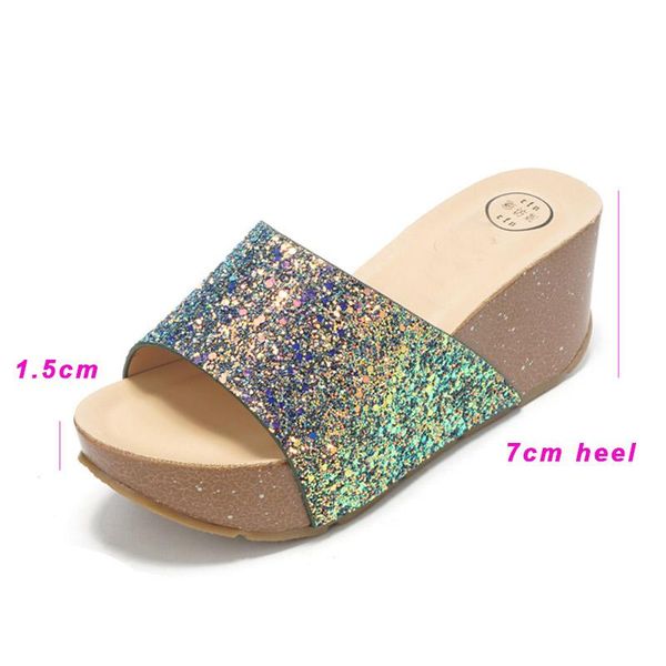 slippers lihuamao women wedges platform flip flop slipper square heel peep toe casual beach slip on mules slides sequined shoes, Black
slippers lihuamao women wedges platform flip flop slipper square heel peep toe casual beach slip on mules slides sequined shoes, Black