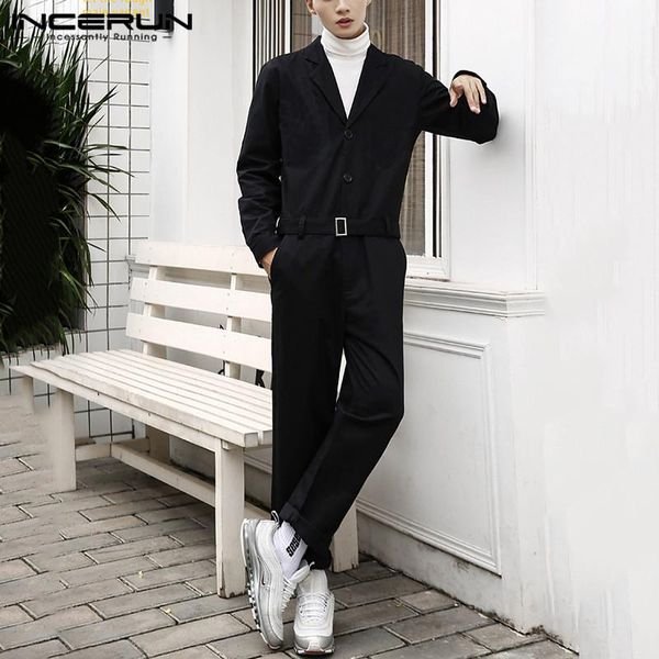 buttons up bib pants mens long sleeve jumpsiuts loose solid color street style romper pockets cargo suspenders with belt men's, Black
buttons up bib pants mens long sleeve jumpsiuts loose solid color street style romper pockets cargo suspenders with belt men's, Black
