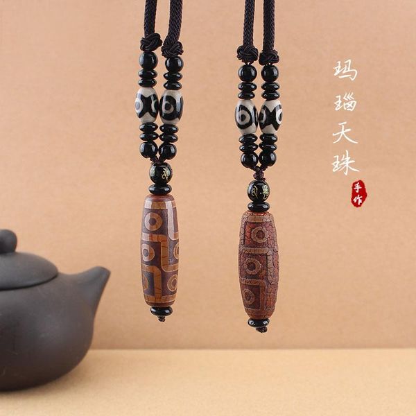 pendant necklaces nature stones ethnic necklace crack nine eyes beads warding off evil jewelry female buddha vintage, Silver
pendant necklaces nature stones ethnic necklace crack nine eyes beads warding off evil jewelry female buddha vintage, Silver