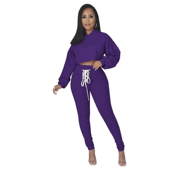 women's two piece pants rstylish winter women clothing solid cotton tracksuit hooded long sleeve crop bandage sweat sets, White
women's two piece pants rstylish winter women clothing solid cotton tracksuit hooded long sleeve crop bandage sweat sets, White