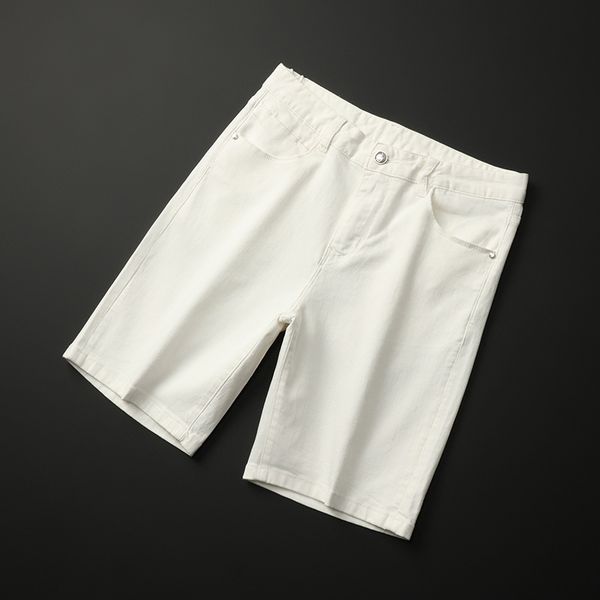 fashion jeans 2021 summer men's white denim shorts brand thin korean capris elastic pants, Blue
fashion jeans 2021 summer men's white denim shorts brand thin korean capris elastic pants, Blue