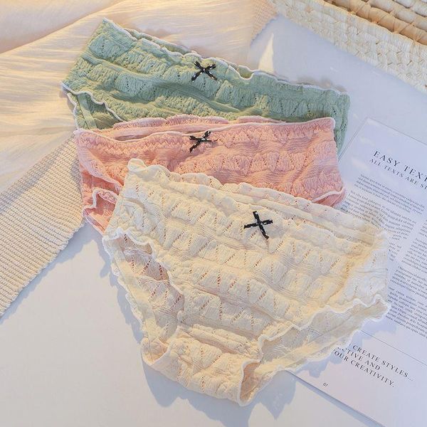 women's panties 2021 cotton underwear girl's underpants mid waist briefs fashion bow female lingeriesexy, Black;pink
women's panties 2021 cotton underwear girl's underpants mid waist briefs fashion bow female lingeriesexy, Black;pink