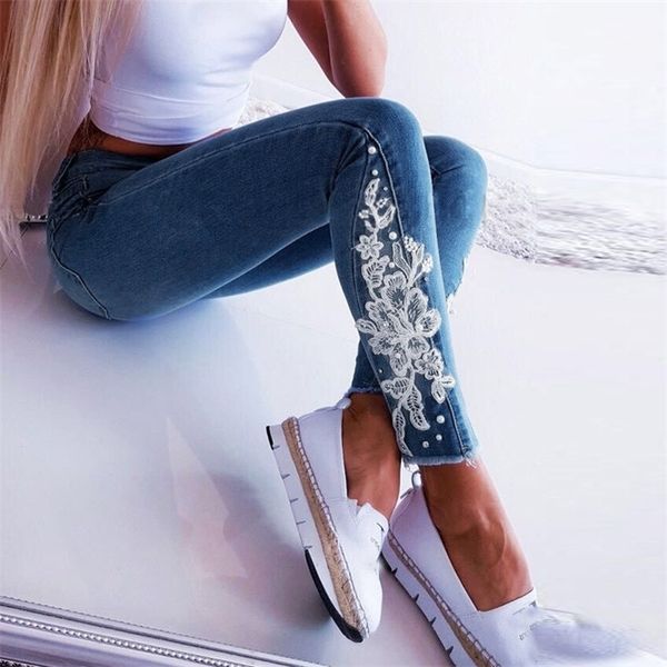 women plus size high waist leggings jeans printed lace stitching stretch sports pencil pants leggings sweatpants pocket trouser#, Blue
women plus size high waist leggings jeans printed lace stitching stretch sports pencil pants leggings sweatpants pocket trouser#, Blue