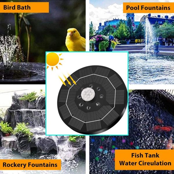 mini solar bird bath fountains pond outdoor floating garden decoration powered fountain decorations
mini solar bird bath fountains pond outdoor floating garden decoration powered fountain decorations
