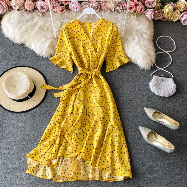 korean red elegant ruffles dress women summer autumn v-neck chffion print midi dress waist vestidos clothes 210420, Black;gray
korean red elegant ruffles dress women summer autumn v-neck chffion print midi dress waist vestidos clothes 210420, Black;gray