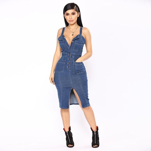 casual dresses okayoasis women spaghetti strap bodycon denim skater dress female elegant jeans split, Black;gray
casual dresses okayoasis women spaghetti strap bodycon denim skater dress female elegant jeans split, Black;gray