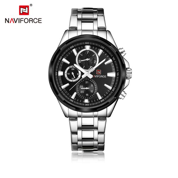 naviforce watches nf9089 chronograph sports business clock analog quartz watch men relojes baratos analog mens wristwatch stainless steel wr, Slivery;brown
naviforce watches nf9089 chronograph sports business clock analog quartz watch men relojes baratos analog mens wristwatch stainless steel wr, Slivery;brown
