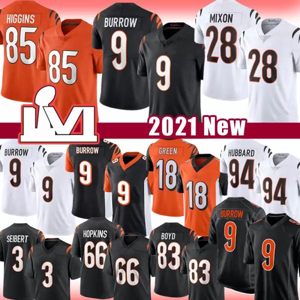 9 joe burrow 1 ja'marr chase football jersey tee higgins sam hubbard jessie bates iii mixon evan mcpherson uzomah logan wilson chidobe, Black;red
9 joe burrow 1 ja'marr chase football jersey tee higgins sam hubbard jessie bates iii mixon evan mcpherson uzomah logan wilson chidobe, Black;red