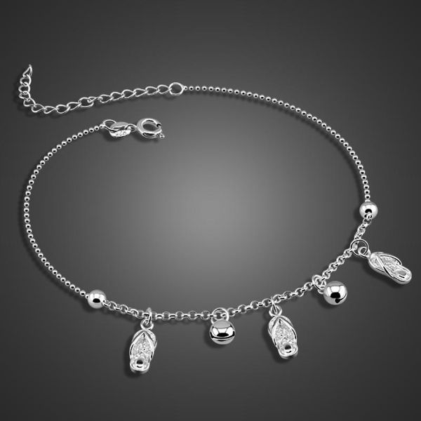 anklets fashion women 100% 925 sterling silver ankle 28cm leg bracelet foot summer beach barefoot sandal sankle on the accessories, Red;blue
anklets fashion women 100% 925 sterling silver ankle 28cm leg bracelet foot summer beach barefoot sandal sankle on the accessories, Red;blue