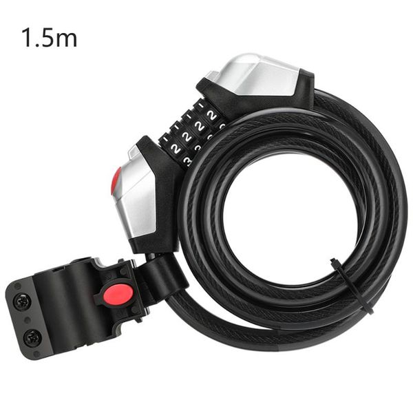 bike locks lock anti theft 4 digit password zinc alloy core with light pvc steel cabe code for mountain road bicycle
bike locks lock anti theft 4 digit password zinc alloy core with light pvc steel cabe code for mountain road bicycle