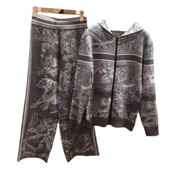 70% off hooded drawstring jacquard zipper cardigan jacket + casual pants two piece set female 2021, White;black
70% off hooded drawstring jacquard zipper cardigan jacket + casual pants two piece set female 2021, White;black