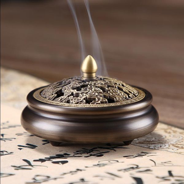 fragrance lamps antique buddha incense burner creative large indoor copper holder with lid hollow porte encens home decor 6001
fragrance lamps antique buddha incense burner creative large indoor copper holder with lid hollow porte encens home decor 6001