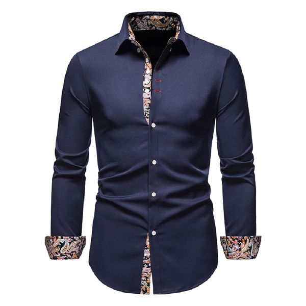 2022 happyjeffery new men shirts slim fit floral printed long sleeve button male business casual men's shirt dress casual ls13, White;black
2022 happyjeffery new men shirts slim fit floral printed long sleeve button male business casual men's shirt dress casual ls13, White;black