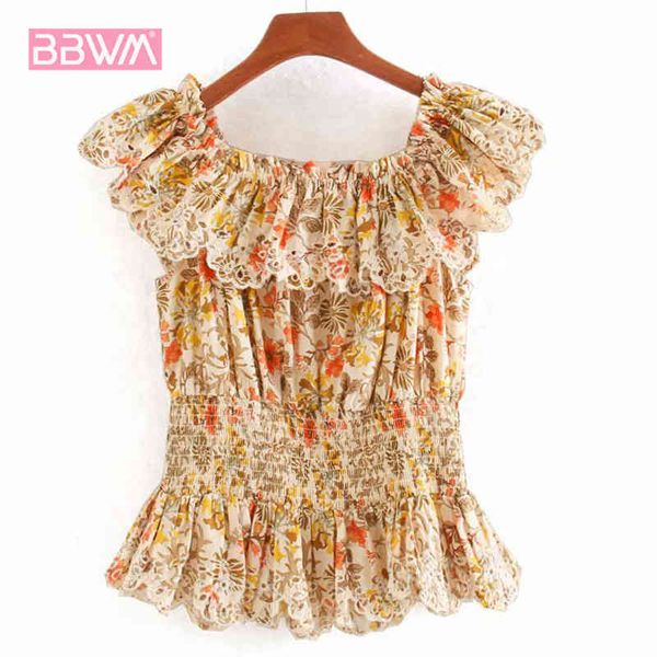 harajuku vintage pleated floral sleeveless elastic waist women's shirt summer lotus leaf sweet cute female 210507, White
harajuku vintage pleated floral sleeveless elastic waist women's shirt summer lotus leaf sweet cute female 210507, White