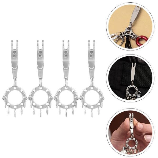 cords, slings and webbing 4pcs outdoor climbing key chains suspension clips bag pendants (silver)
cords, slings and webbing 4pcs outdoor climbing key chains suspension clips bag pendants (silver)