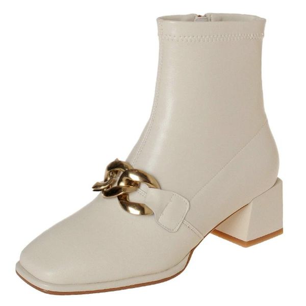 boots metal chain ankle women square toe thick high heels shoes woman black beige 2021 winter est party basic women's
boots metal chain ankle women square toe thick high heels shoes woman black beige 2021 winter est party basic women's