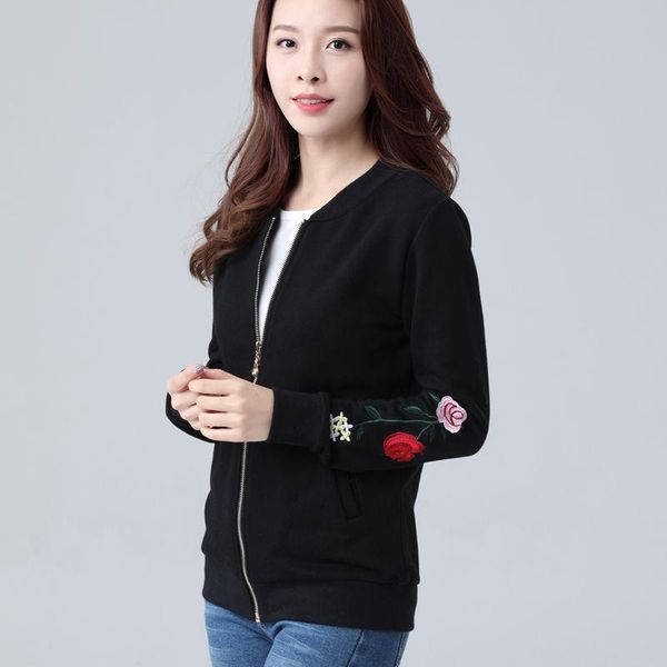 women's jackets 2021 autumn women vintage plus size jacket lady print floral zipper long sleeve clothing female casual loose o-neck i97, Black;brown
women's jackets 2021 autumn women vintage plus size jacket lady print floral zipper long sleeve clothing female casual loose o-neck i97, Black;brown