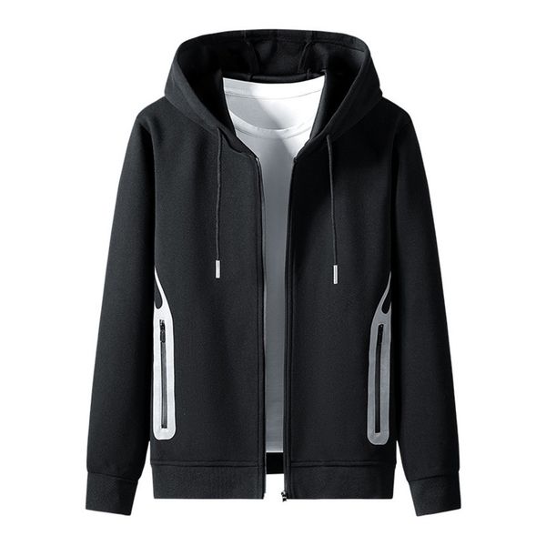 2021 a variety of optional cotton spring and autumn cloth cardigan sweater hooded fashion casual men's youth coat, Black
2021 a variety of optional cotton spring and autumn cloth cardigan sweater hooded fashion casual men's youth coat, Black