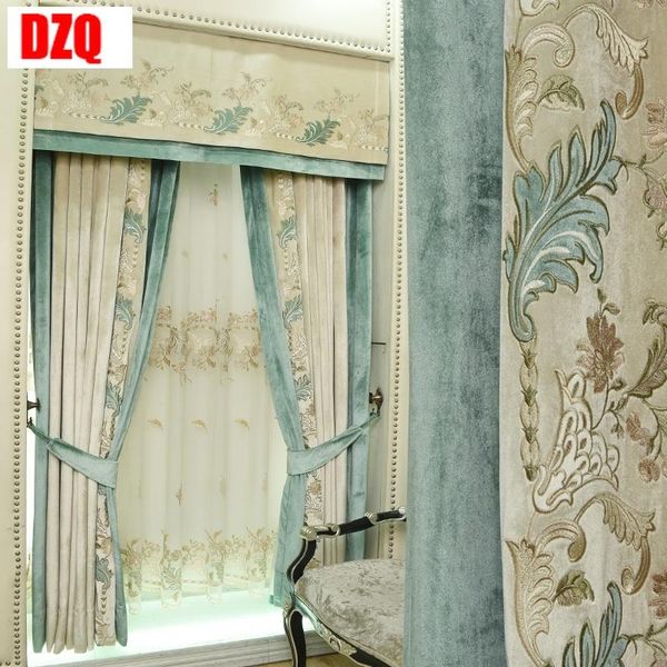 royal european curtain luxury living room flannel embroidery cloth bay window bedroom shade nordic gauze & drapes
royal european curtain luxury living room flannel embroidery cloth bay window bedroom shade nordic gauze & drapes